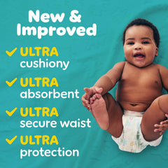 Pampers Diapers - Baby Dry - Size 5, 78 Count, Absorbent Disposable Infant Diaper (Packaging May Vary)