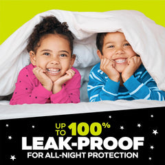 Ninjamas Girls Bedwetting Nighttime Underwear, Pampers Pull Ups Size L (64-95+ lbs), 68 Count, Overnight Underwear Kids, Ultra Absorbent, Hypoallergenic