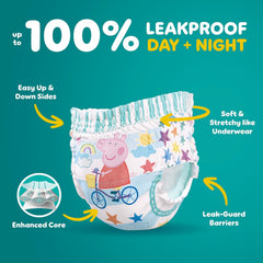 Pampers Training Pants - Easy Ups Girls & Boys - Size 2T-3T, 140 Count, Peppa Pig Potty Underwear (Packaging May Vary)